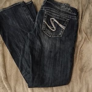 Silver jeans